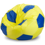 Bean bag, Puffberi, Oxford, yellow and blue, chair armchair sofa sofas puff ball - shopwishi 