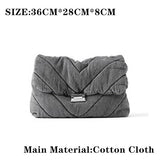 Luxury Designer Jean Crossbody Shoulder bag for Women with Denim Chain