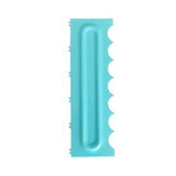 1pc Cream Scraper Irregular Teeth Edge DIY Scraper Cake Decorating Fondant pastry cutters Baking Spatulas Tools