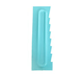 1pc Cream Scraper Irregular Teeth Edge DIY Scraper Cake Decorating Fondant pastry cutters Baking Spatulas Tools