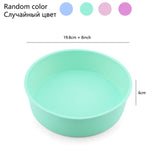 Silicone Cake Mold Round Shape Rectangular Silicone Bread Pan Cake Round Shape Mold 12 Holes Muffin Cupcake Baking Pans