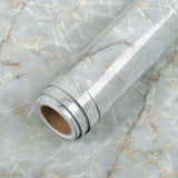 1M/2M Waterproof Marble Wallpaper Vinyl Self Adhesive Film Living Room Wall Decor Kitchen Cabinets Desktop Drawer Contact Paper