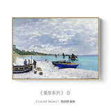 Modern Abstract Landscape Wall Art Famous Monet Canvas Painting Nordic Poster Print Wall Picture for Living Room Home Decorative - shopwishi 
