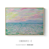 Modern Abstract Landscape Wall Art Famous Monet Canvas Painting Nordic Poster Print Wall Picture for Living Room Home Decorative - shopwishi 