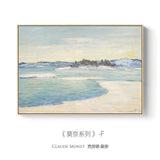 Modern Abstract Landscape Wall Art Famous Monet Canvas Painting Nordic Poster Print Wall Picture for Living Room Home Decorative - shopwishi 