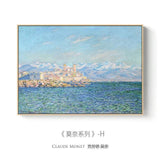 Modern Abstract Landscape Wall Art Famous Monet Canvas Painting Nordic Poster Print Wall Picture for Living Room Home Decorative - shopwishi 