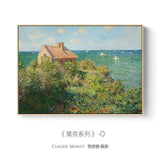 Modern Abstract Landscape Wall Art Famous Monet Canvas Painting Nordic Poster Print Wall Picture for Living Room Home Decorative - shopwishi 