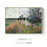 Modern Abstract Landscape Wall Art Famous Monet Canvas Painting Nordic Poster Print Wall Picture for Living Room Home Decorative - shopwishi 