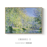 Modern Abstract Landscape Wall Art Famous Monet Canvas Painting Nordic Poster Print Wall Picture for Living Room Home Decorative - shopwishi 