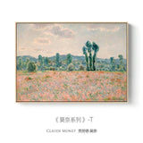 Modern Abstract Landscape Wall Art Famous Monet Canvas Painting Nordic Poster Print Wall Picture for Living Room Home Decorative - shopwishi 