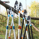 DTBD Garden Tree Pruning Shears High Branch Pruning Tool  Long Reach Aluminium Handle Fruit Knife Picker Pruner Garden Tools