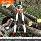 DTBD Garden Tree Pruning Shears High Branch Pruning Tool  Long Reach Aluminium Handle Fruit Knife Picker Pruner Garden Tools