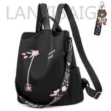 Fashion Backpack Women Oxford Cloth Shoulder Bag School Bags for Teenage Girls Light Ladies Travel Backpack mochila feminina