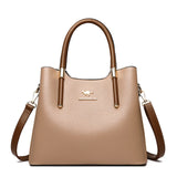 Leather Casual Crossbody Bags for Women 2020 Ladies Luxury Designer Tote Handbag Top-Handle High Quality Shoulder Bag Sac A Main