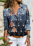 Elegant Women's Shirt Lapel Long Sleeve Casual Shirt Women's Fashion Temperament Top