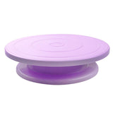DIY Cake Turntable Baking Silicone Mold Cake Plate Rotating Round Cake Decorating Tools Rotary Table Pastry Supplies Cake Stand