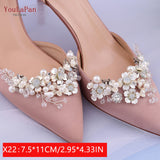 New Shoe Clip Rhinestone Charms Women Wedding High Heels Fashion Buckle Accessories Clothes Decoration X21