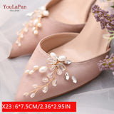 New Shoe Clip Rhinestone Charms Women Wedding High Heels Fashion Buckle Accessories Clothes Decoration X21
