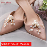New Shoe Clip Rhinestone Charms Women Wedding High Heels Fashion Buckle Accessories Clothes Decoration X21