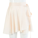 Fantoye Casual Satin Two Piece Dress Set For Women White O-neck Button Top Bandage Mini Pencil Skirts Outfits Fashion Party Suit