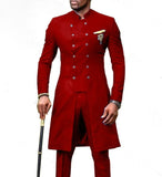 Double Breasted Suit Latest Coat Pant Designs White Floral Tuxedo Burgundy Lapel Party Dress Groom Suit Men Suit For Wedding