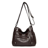 High Quality Women's Soft Leather Shoulder Bags Multi-Layer Classic Crossbody Bag Luxury Designer Handbag and Purse