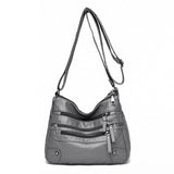 High Quality Women's Soft Leather Shoulder Bags Multi-Layer Classic Crossbody Bag Luxury Designer Handbag and Purse