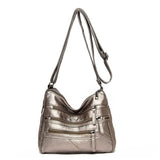 High Quality Women's Soft Leather Shoulder Bags Multi-Layer Classic Crossbody Bag Luxury Designer Handbag and Purse