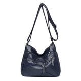 High Quality Women's Soft Leather Shoulder Bags Multi-Layer Classic Crossbody Bag Luxury Designer Handbag and Purse