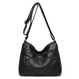High Quality Women's Soft Leather Shoulder Bags Multi-Layer Classic Crossbody Bag Luxury Designer Handbag and Purse