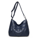 High Quality Women's Soft Leather Shoulder Bags Multi-Layer Classic Crossbody Bag Luxury Designer Handbag and Purse