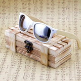 Genuine Real Bamboo Wood Polarized Sunglasses in Wood Gift boxes for