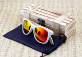 Genuine Real Bamboo Wood Polarized Sunglasses in Wood Gift boxes for