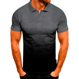 KB Men Polo Men Shirt Short Sleeve Polo Shirt Contrast Color Polo New Clothing Summer Streetwear Casual Fashion Men tops