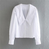 Women blouse long sleeve office ladies uniform shirt za