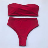 Bikini Set 2021 Summer Swimwear Biquini Women Sexy Beach Swimsuit Bathing Suit Push up Brazilian Bikini Maillot De Bain