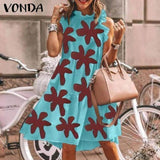 Short Dress Women Sexy Sleeveless Ruffled Dress 2021 Summer Beach Holiday Sundress Bohemian Vestidos Plus Size Robe