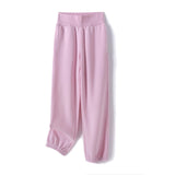 GCAROL Fall Winter Women Extra Long Hooded Suits 80% Cotton Fleece Oversized Boyfriend Sweatshirt Elastic Waist Harem Pants Sets