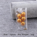 2-14mm Gold Ball Wedding Edible Sprinkles For Cake Pearl Sugar Fondant Party Bakeware Baking Tools Dessert Ice Cream Decorations