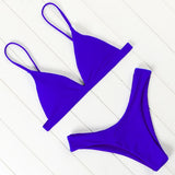 OMKAGI Sexy Bikini 2021 Swimwear Women Biquini Push Up Bikini Set Swimming Swimsuit Bathing Suit Beachwear Maillot De Bain Femme