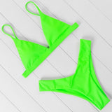 OMKAGI Sexy Bikini 2021 Swimwear Women Biquini Push Up Bikini Set Swimming Swimsuit Bathing Suit Beachwear Maillot De Bain Femme