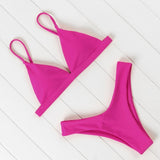OMKAGI Sexy Bikini 2021 Swimwear Women Biquini Push Up Bikini Set Swimming Swimsuit Bathing Suit Beachwear Maillot De Bain Femme