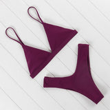 OMKAGI Sexy Bikini 2021 Swimwear Women Biquini Push Up Bikini Set Swimming Swimsuit Bathing Suit Beachwear Maillot De Bain Femme