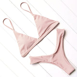 OMKAGI Sexy Bikini 2021 Swimwear Women Biquini Push Up Bikini Set Swimming Swimsuit Bathing Suit Beachwear Maillot De Bain Femme