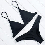 OMKAGI Sexy Bikini 2021 Swimwear Women Biquini Push Up Bikini Set Swimming Swimsuit Bathing Suit Beachwear Maillot De Bain Femme