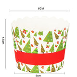 50pcs Cupcake Paper Cup Oilproof Cupcake Liner Baking Cup Tray Case Wedding Party Caissettes Golden Muffin  Wrapper Paper
