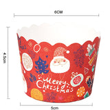 50pcs Cupcake Paper Cup Oilproof Cupcake Liner Baking Cup Tray Case Wedding Party Caissettes Golden Muffin  Wrapper Paper