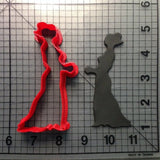 Wedding Bride Proposal Fondant Cupcake Top Made 3D Printed Cookie Cutter Set Kitchen Accessories Cake Decorating Tools Baking