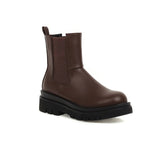 ZawsThia Round Toe Anti-Skid Warm Boots for Women