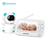 HeimVision HMA36MQ 5.0 Inch Baby Monitor with Camera Wireless Video Nanny 720P HD Security Night Vision Temperature Sleep Camera